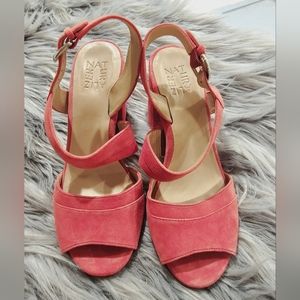 Beautiful Pink Suede Sandal